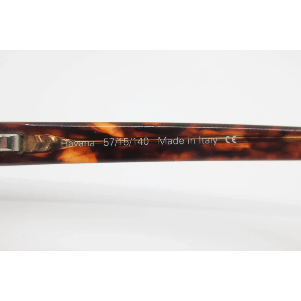 Kirkland Signature Mazatlan Havana Tortoise Rectangular Eyeglass Frames